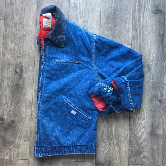 **SOLD** Vintage Carhartt ‘89 Denim Detroit Jacket - Picture 2 of 8